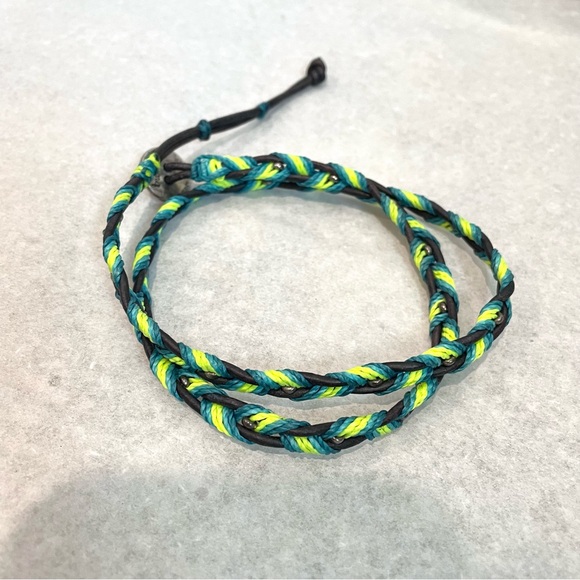 Bronwen Adjustable Braided Wrap Bracelet